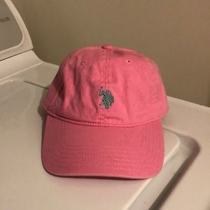 U.S POLO ASSN. pink hat!